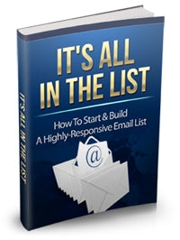 It's All In The List